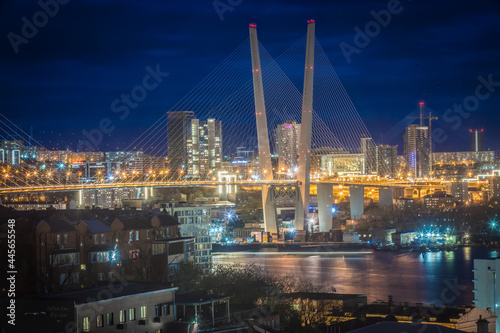 Photography Night view of Vladivostok