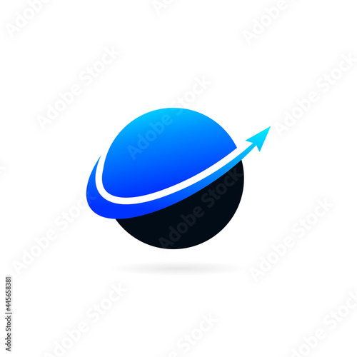 global aviation vector logo design