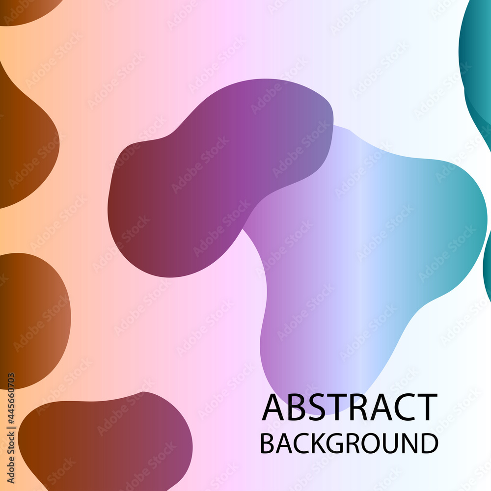 Dynamic texture background with fluid shapes modern concept - Vector