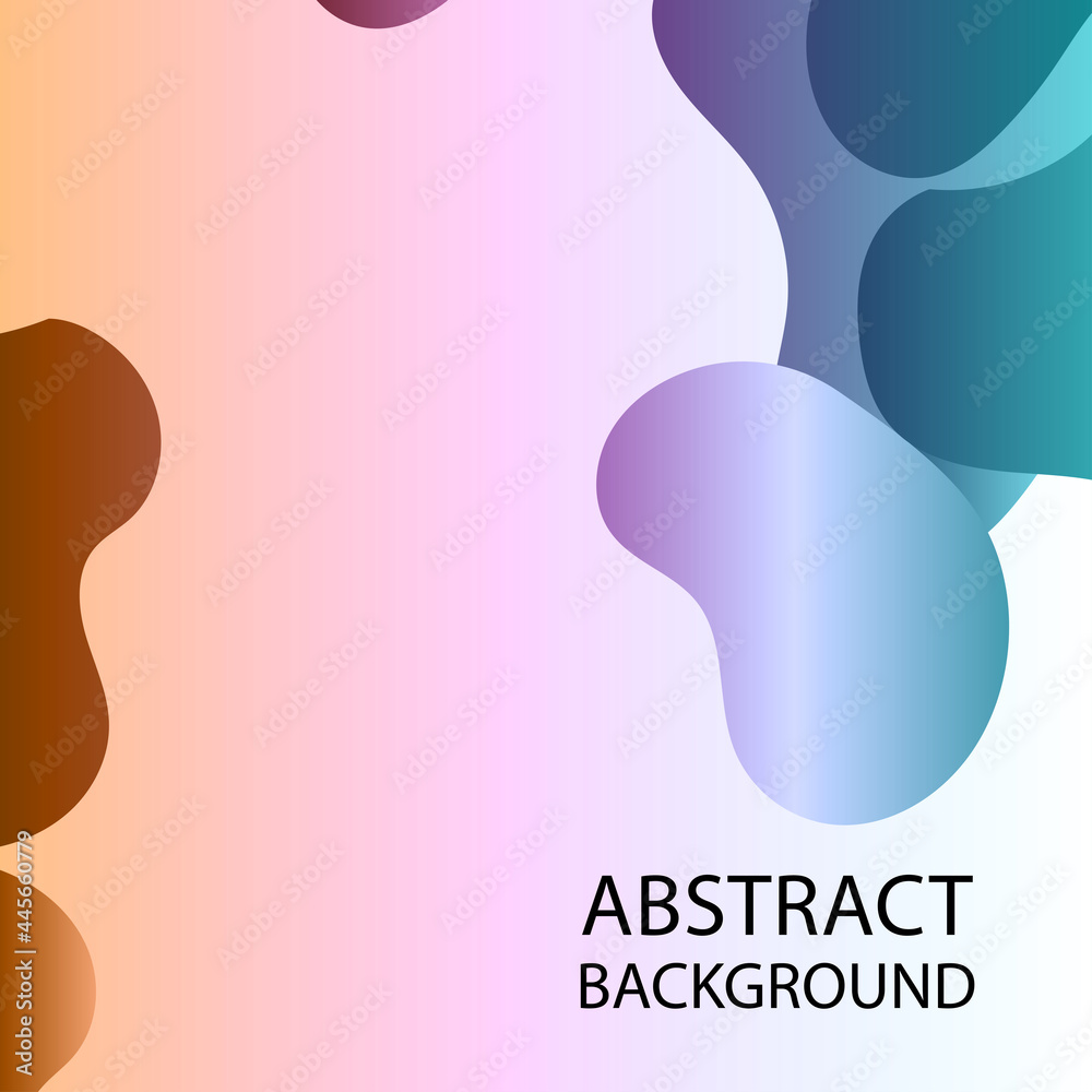 Dynamic texture background with fluid shapes modern concept - Vector