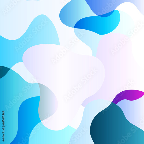 Dynamic texture background with fluid shapes modern concept - Vector © Nivia Design