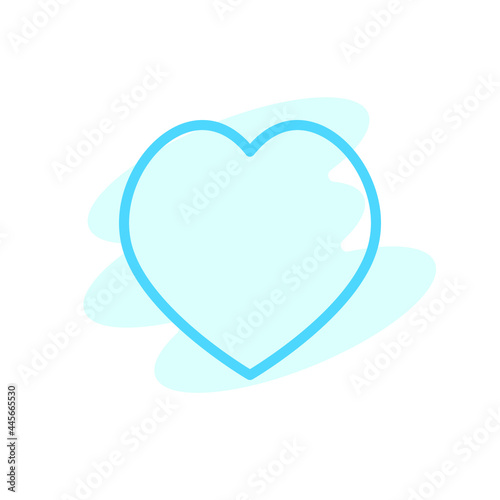 Illustration Vector Graphic of Love icon