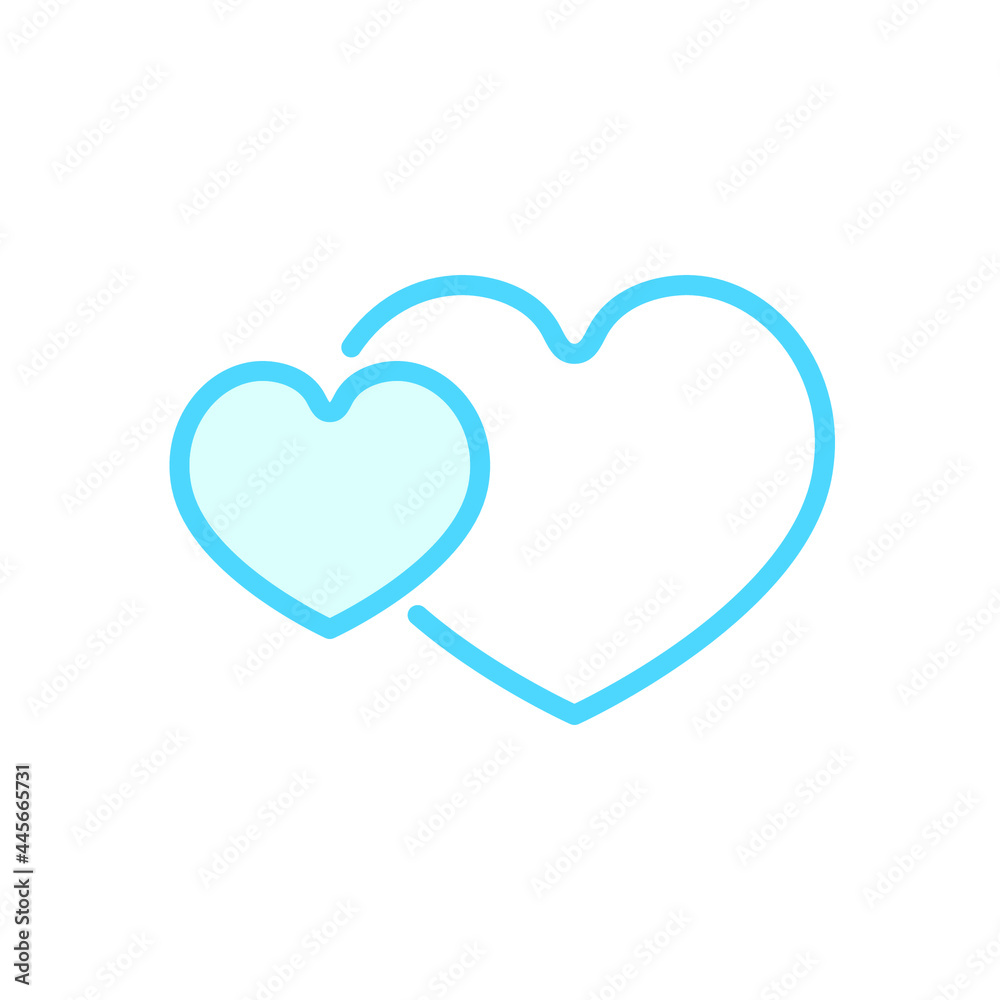 Illustration Vector Graphic of Love icon Illustration Vector Graphic of Love icon