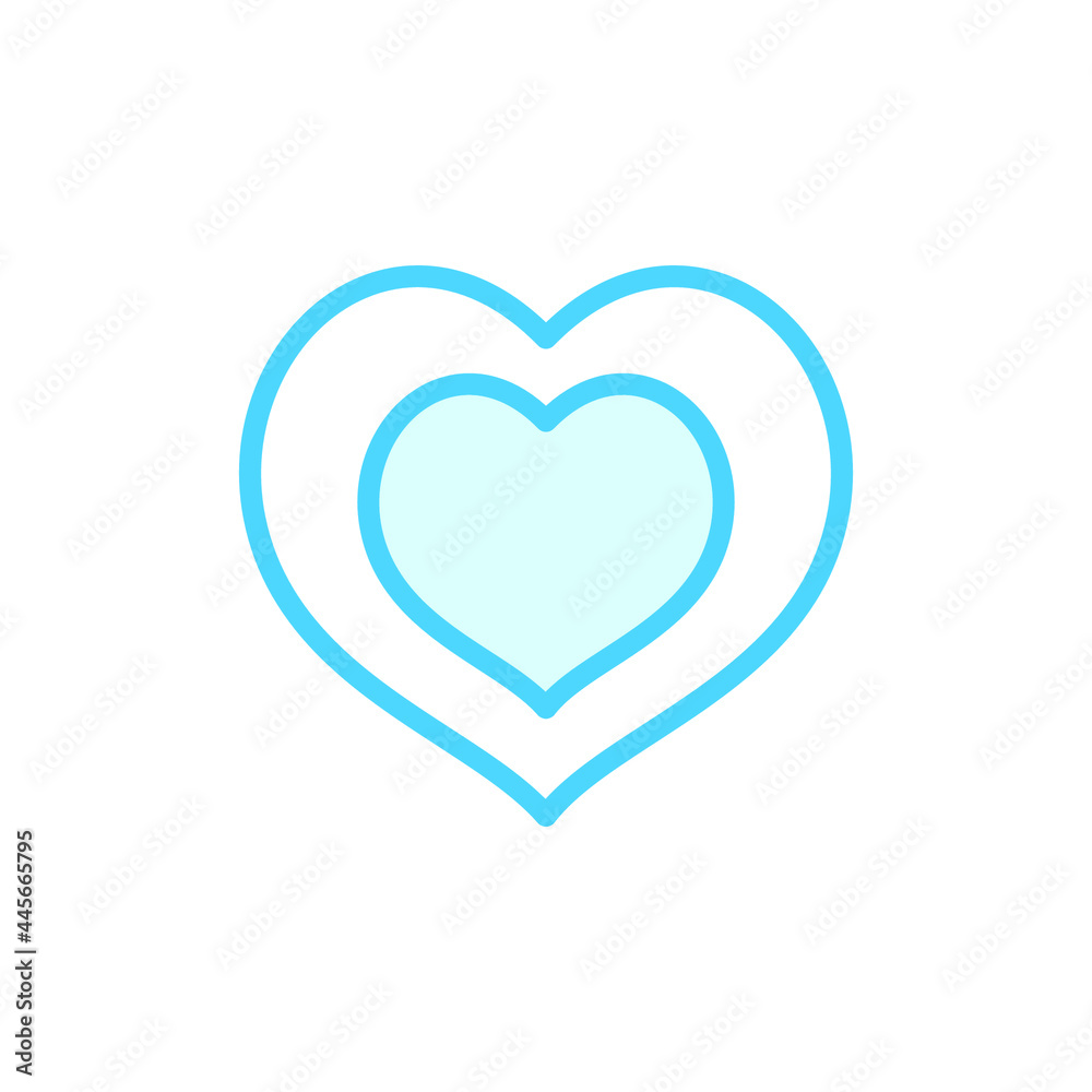 Illustration Vector Graphic of Love icon Illustration Vector Graphic of Love icon