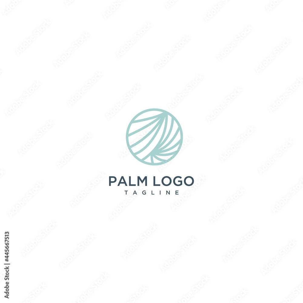 palm logo design templete . palm logo design templete .