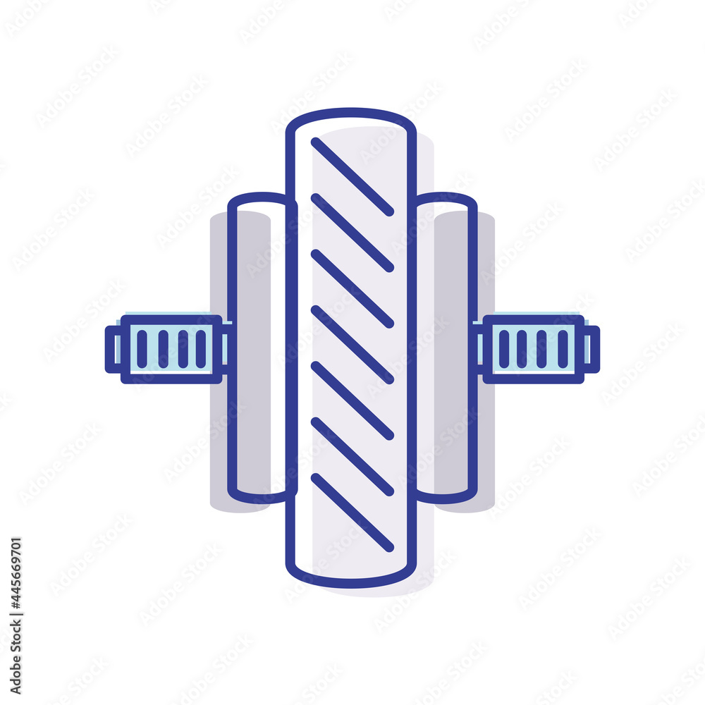 sports roller for abdominal