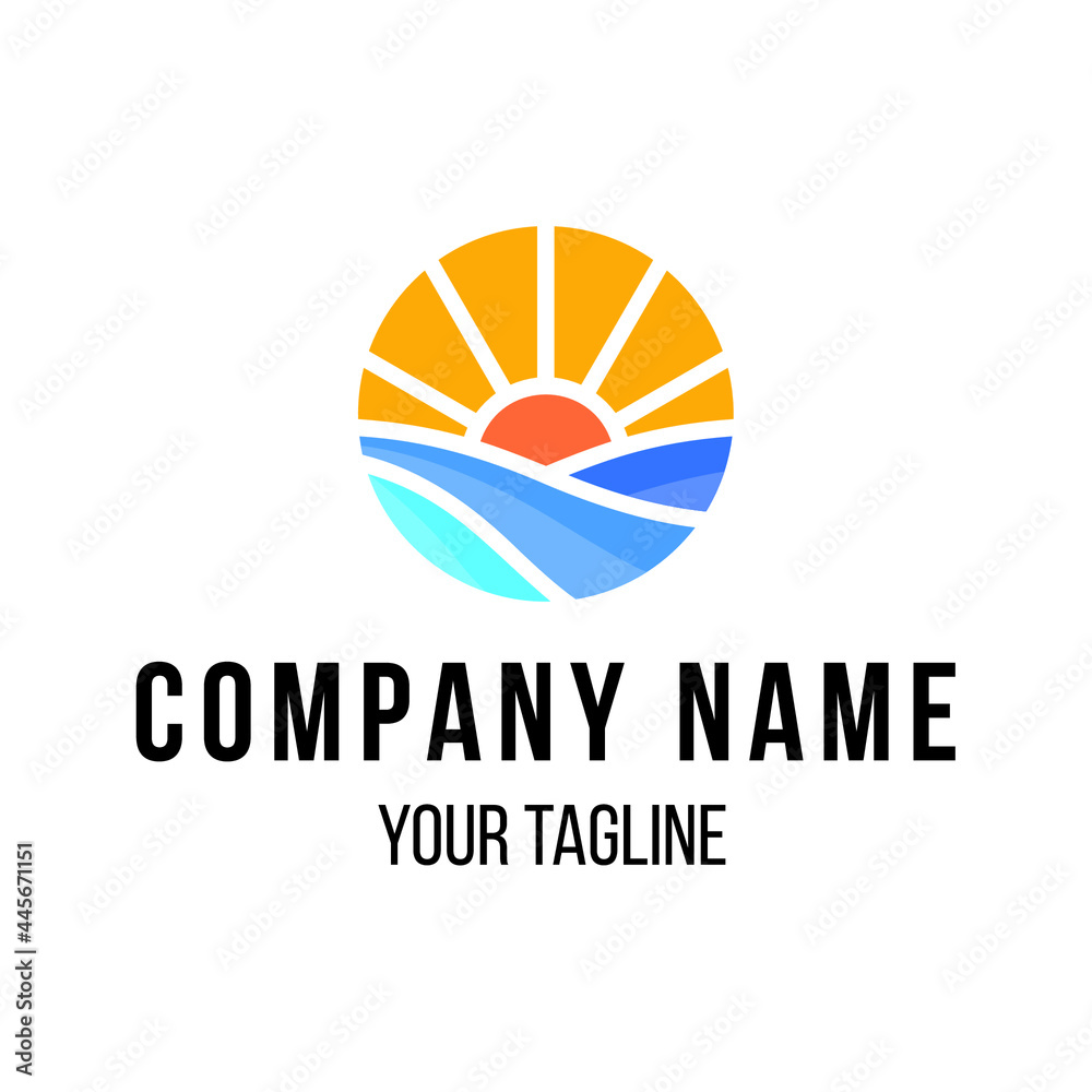 Beautiful Modern Sunset Minimalist Badge Logo Icon Vector Design Template Isolated. Simple Twilight, Sunrise, Sunshine, Paradise Logo Concept. Beautiful Modern Sunset Minimalist Badge Logo Icon Vector Design Template Isolated. Simple Twilight, Sunrise, Sunshine, Paradise Logo Concept.