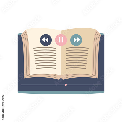 ebook on screen