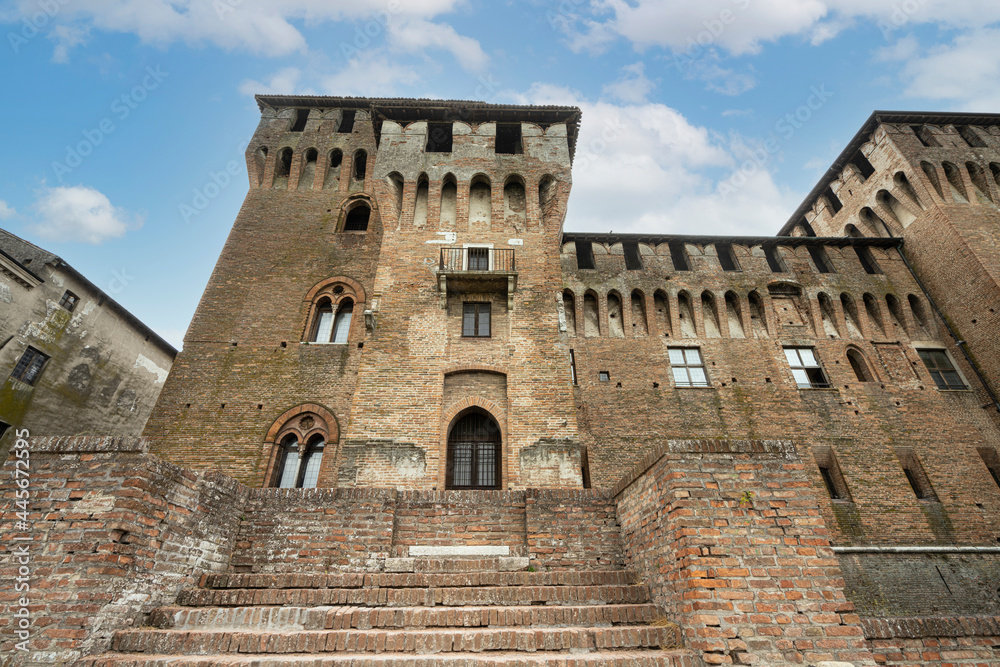 he Castle of San Giorgio in Mantua, Italy