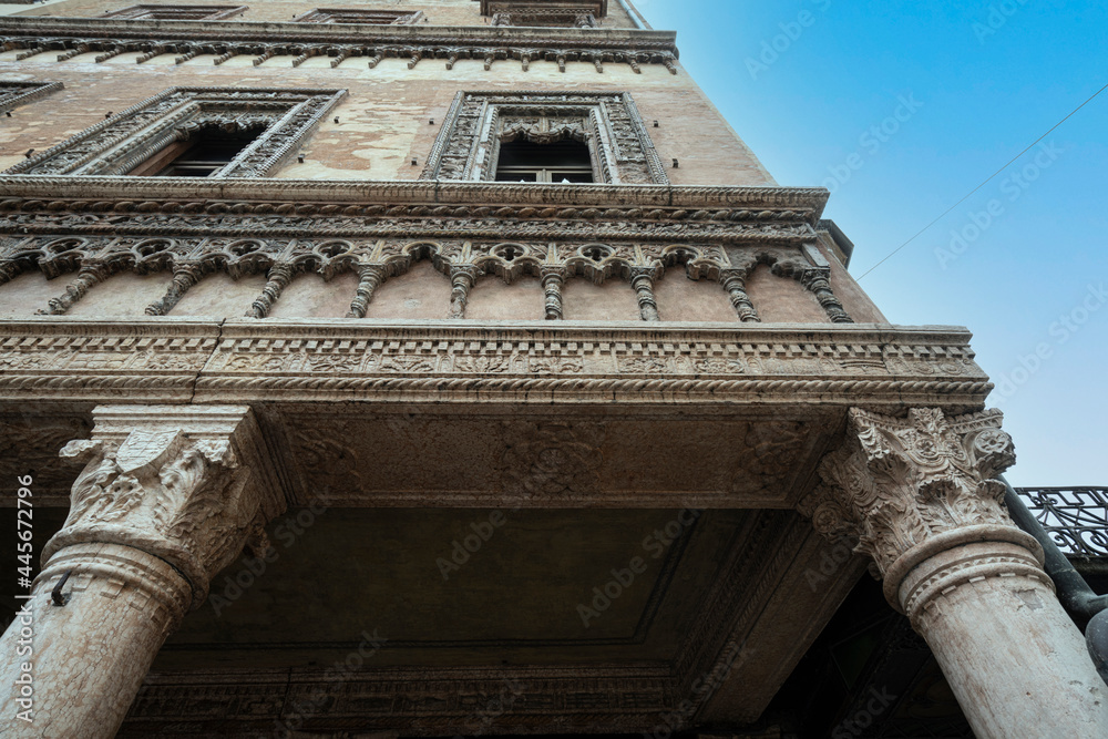 Fototapeta premium Merchant's house in Mantua, Italy