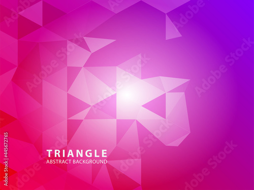 Triangle Abstract background - Vector