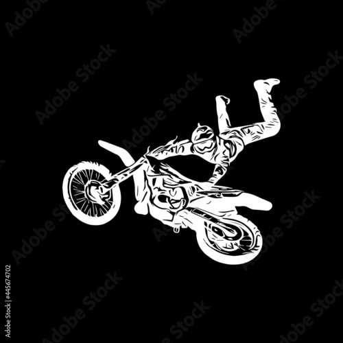 motorcycle silhouette
