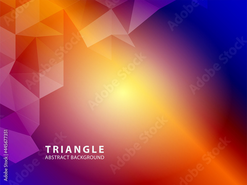 Triangle Abstract background - Vector