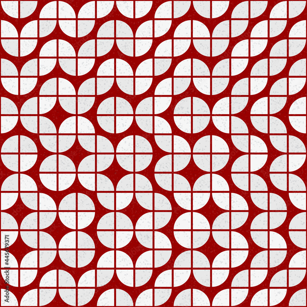 Naklejka premium Abstract Geometric Pattern generative computational art illustration