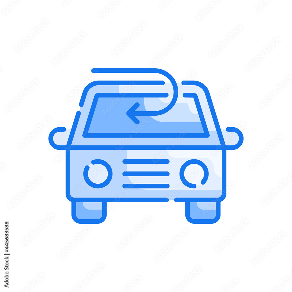 Outdoor air vector Blue colours icon style illustration. EPS 10 file Outdoor air vector Blue colours icon style illustration. EPS 10 file
