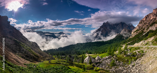 Panorama, Rifugio - Valparola Pass, photo