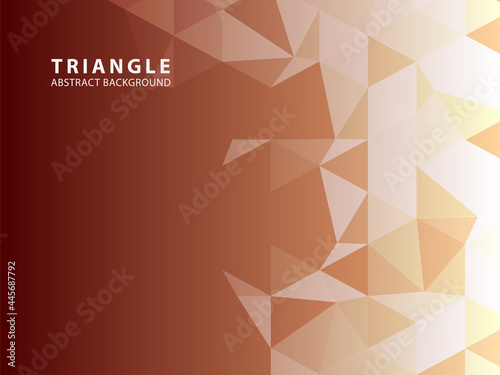 Triangle Abstract background - Vector