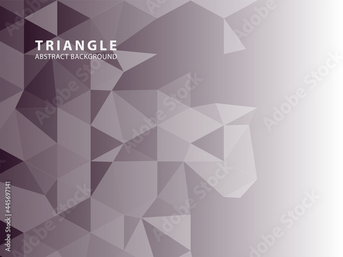 Triangle Abstract background - Vector