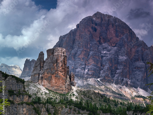 Tofana di Rozes,Torre Grande,Cinque Torri, Cortina d'Ampezzo, It photo