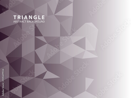 Triangle Abstract background - Vector