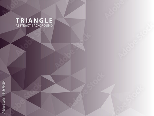 Triangle Abstract background - Vector