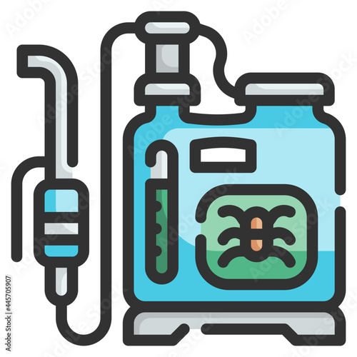 insecticide line icon