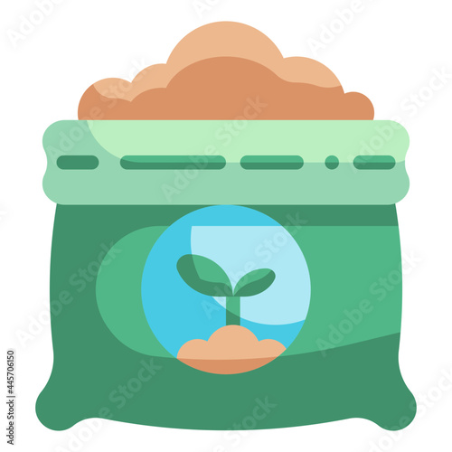 fertilizer flat icon