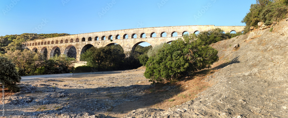Naklejka premium Pont du Gard