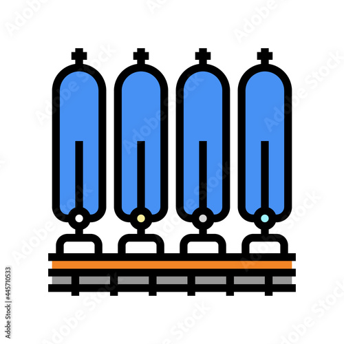 water filter system color icon vector. water filter system sign. isolated symbol illustration