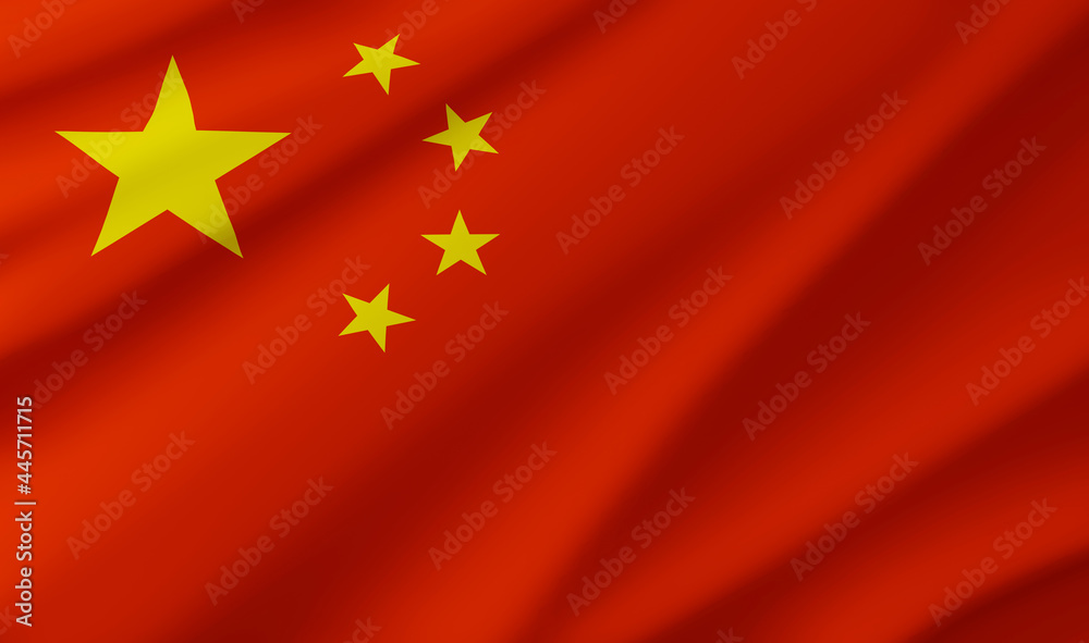 flag of china background. banner templates design. 3D illustration flag of china background. banner templates design. 3D illustration
