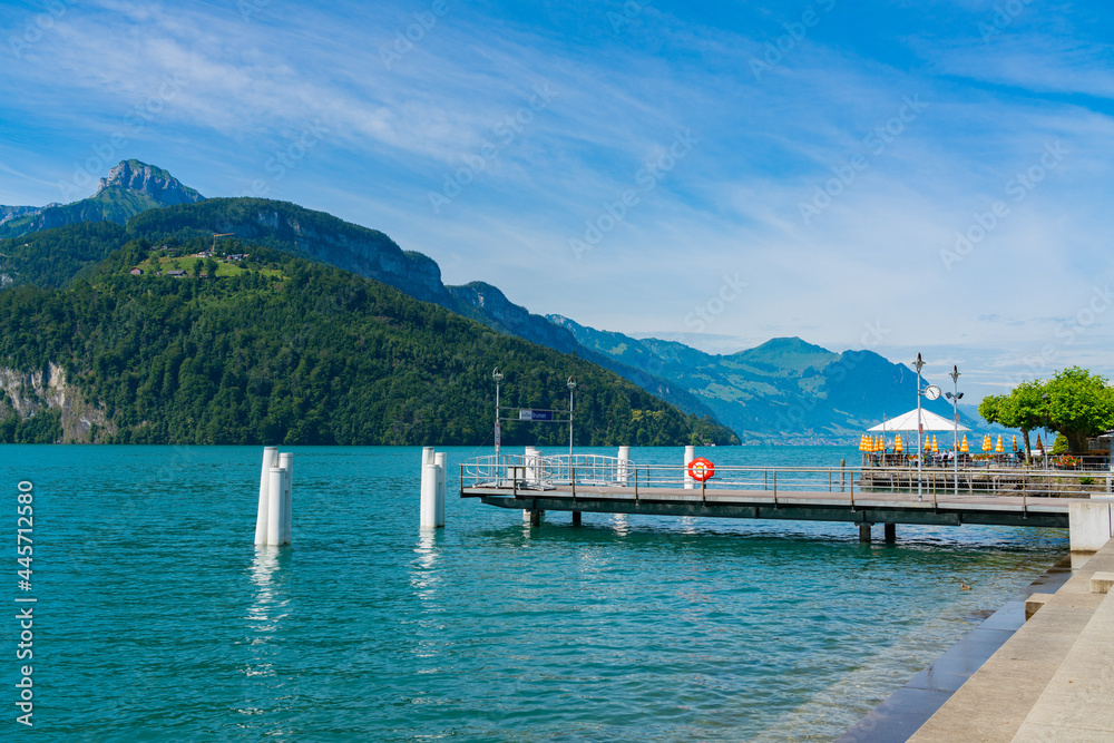 Obraz premium lake como country
