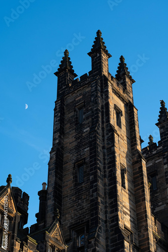 An Old tower in Edinburgh