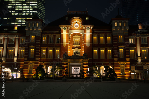 夜の東京駅 丸の内駅舎