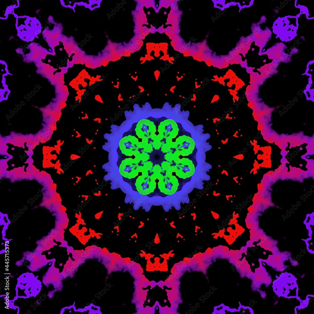Beautiful colourful floral pattern design. Beautiful colourful floral pattern design.