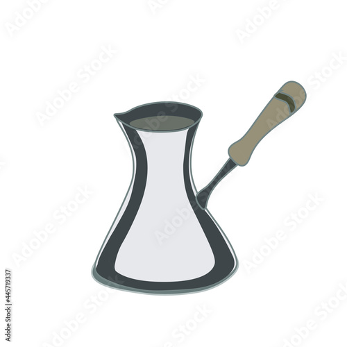 illustration of a coffe turk