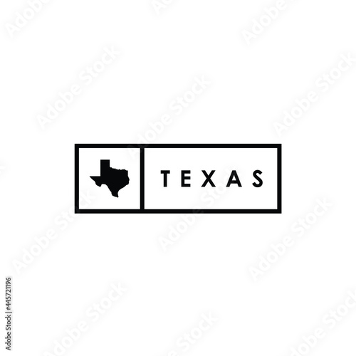 texas clothing and apparel label stamp design vector 