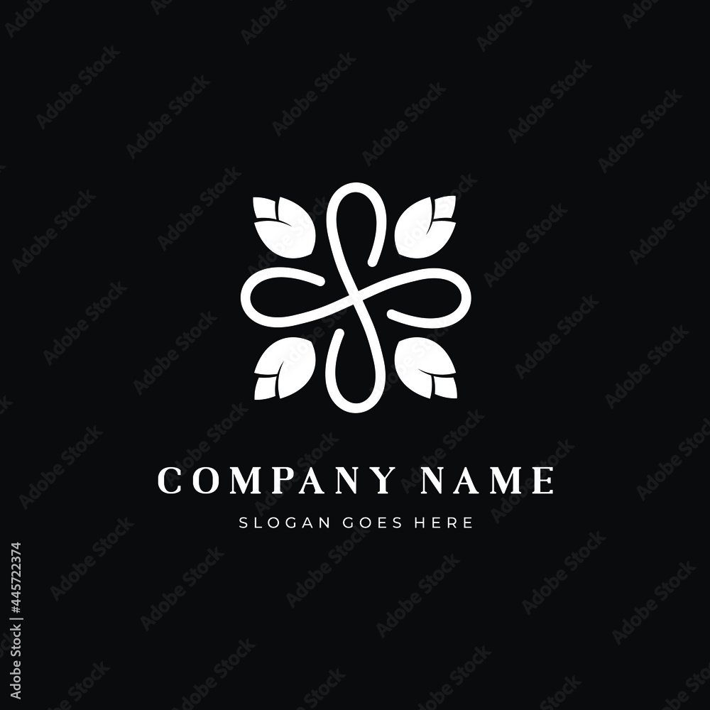 Illustration home Furnishing Scent Logo Concept Illustration home Furnishing Scent Logo Concept