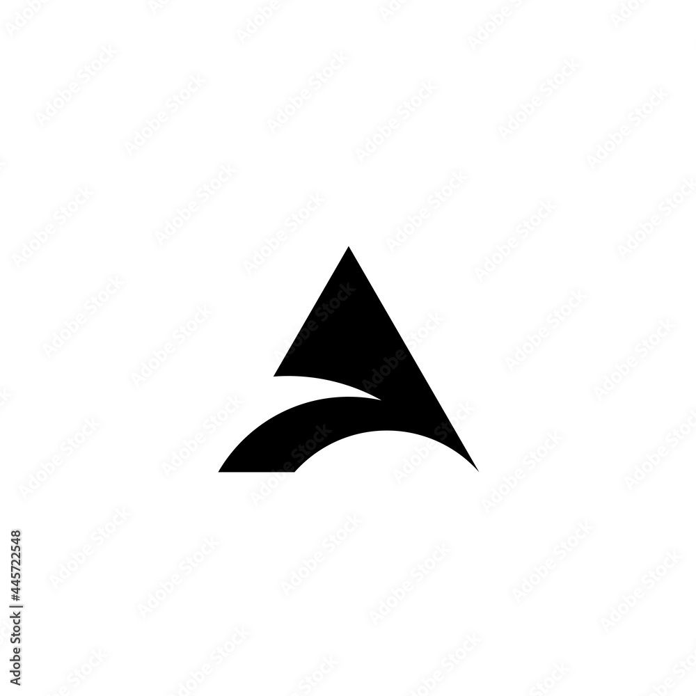 Fototapeta premium letter A logo