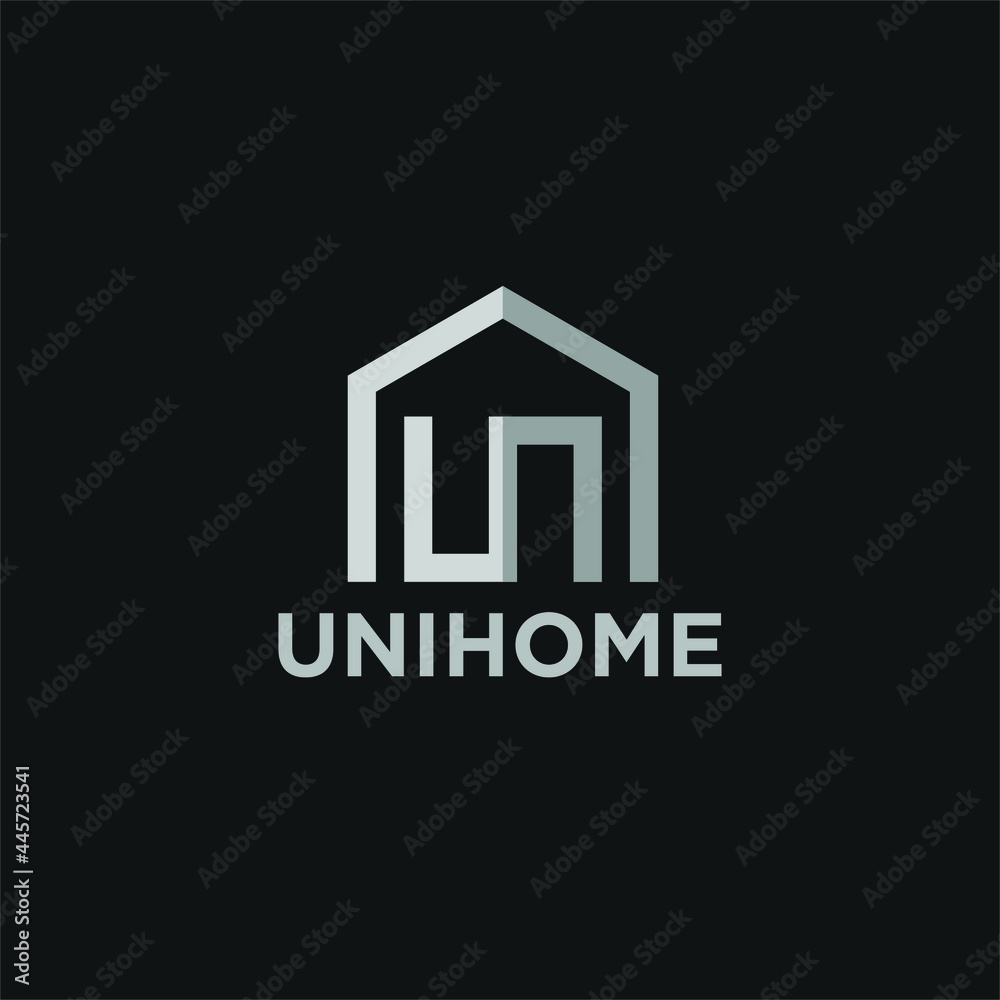 Fototapeta premium Home Building icon. Logo design. Vector Illustration.