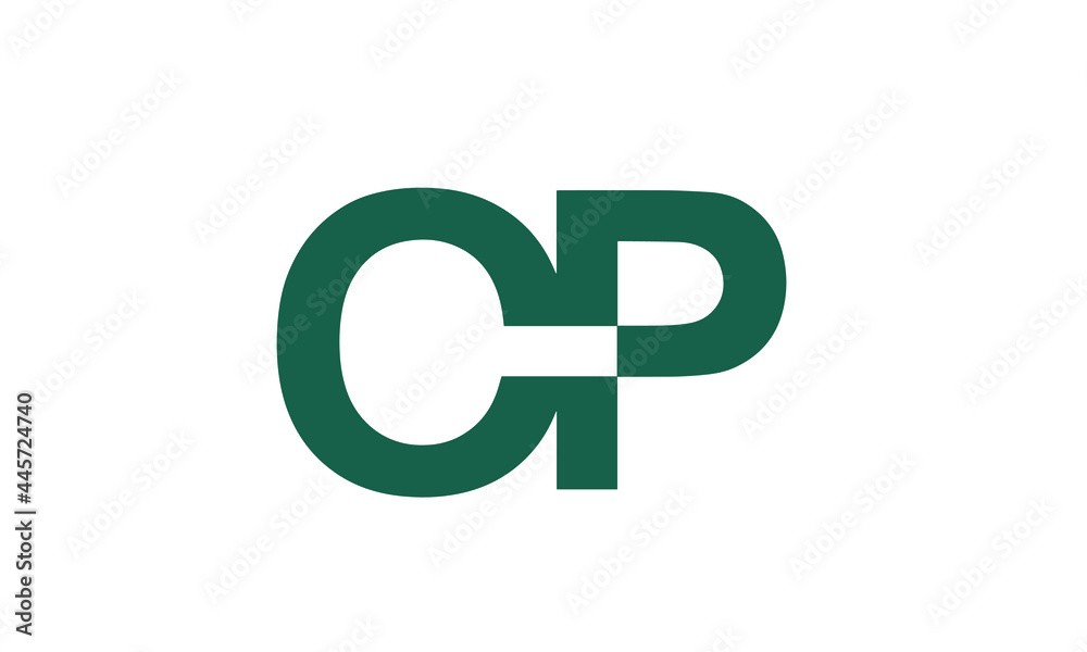 Alphabet Letters Initial Monogram Logo CP, PC, C AND P Alphabet Letters Initial Monogram Logo CP, PC, C AND P