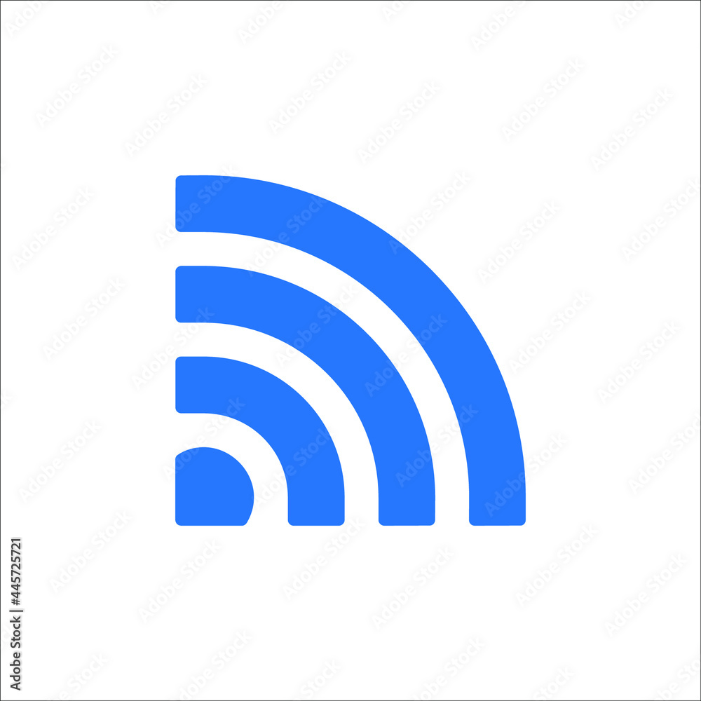 WIFI icon vector, Wireless internet Sign isolated on white background, Flat style for graphic and web design. color editable eps 10 WIFI icon vector, Wireless internet Sign isolated on white background, Flat style for graphic and web design. color editable eps 10