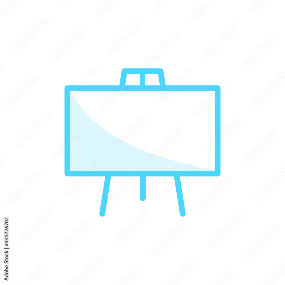 Illustration Vector Graphic of Whiteboard icon Illustration Vector Graphic of Whiteboard icon