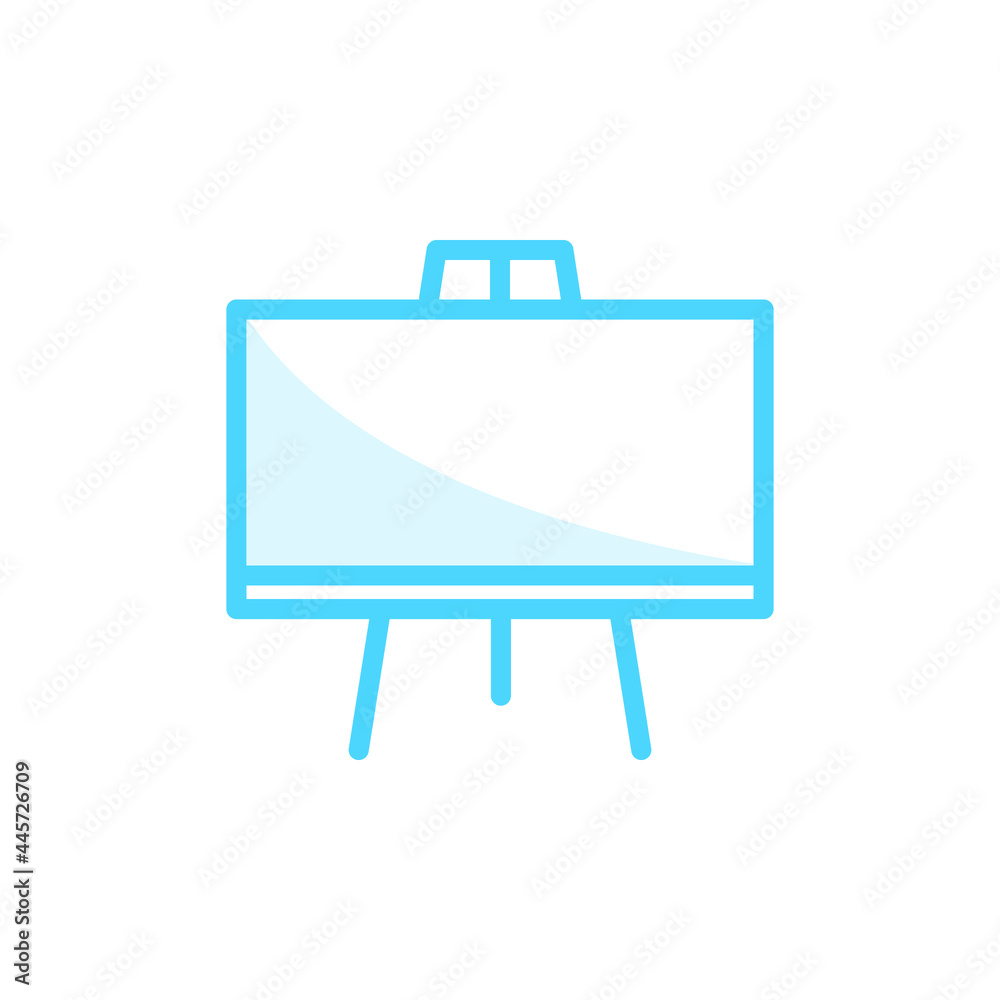 Illustration Vector Graphic of Whiteboard icon Illustration Vector Graphic of Whiteboard icon