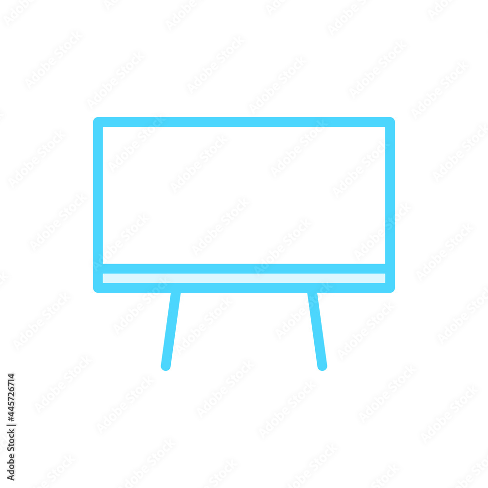 Illustration Vector Graphic of Whiteboard icon Illustration Vector Graphic of Whiteboard icon