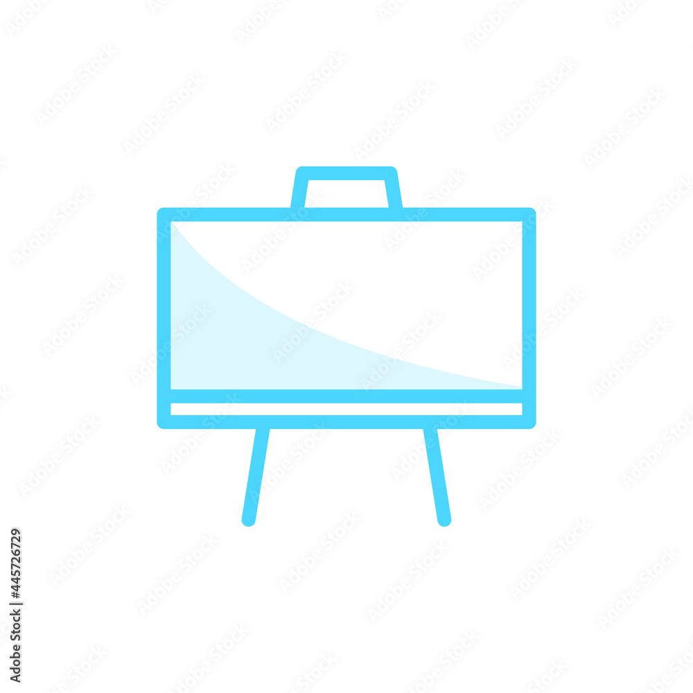 Illustration Vector Graphic of Whiteboard icon Illustration Vector Graphic of Whiteboard icon