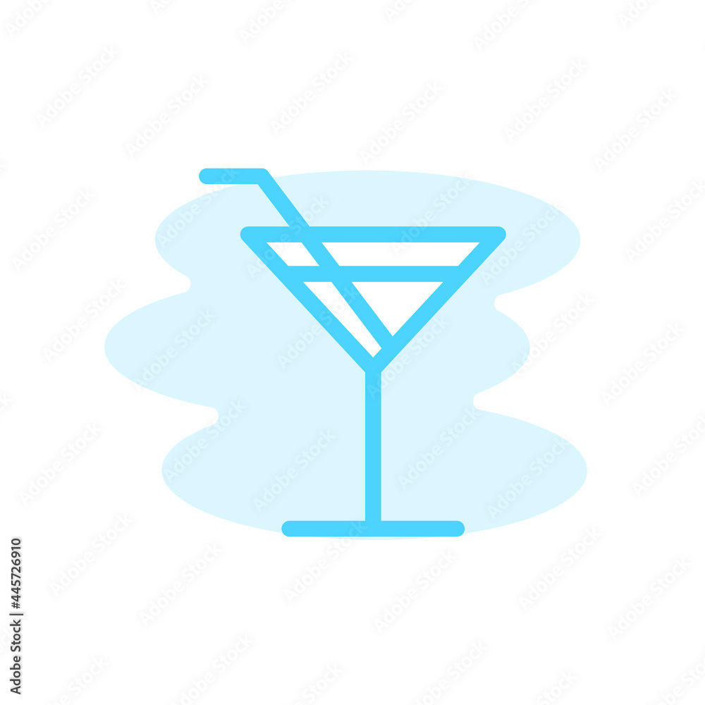 Illustration Vector Graphic of Wine Glass icon Illustration Vector Graphic of Wine Glass icon