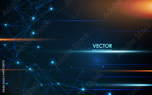 テクノロジーイメージ　ベクター素材