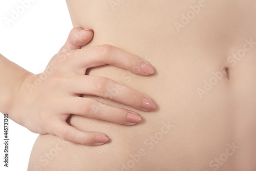 slim female torso