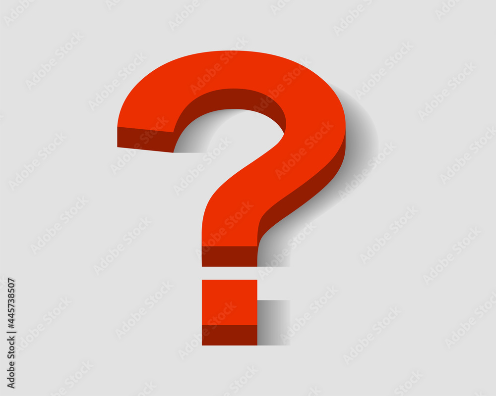 Large question mark. Searching for answer. Vector illustration. Large question mark. Searching for answer. Vector illustration.