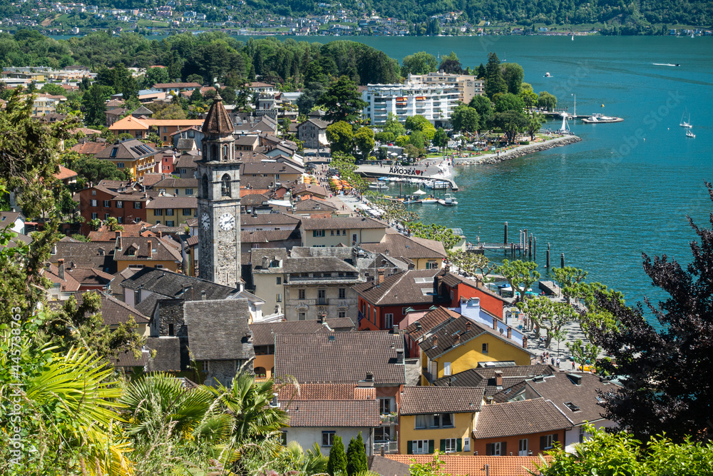 Ascona von oben